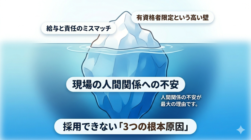 学童保育の指導員が採用できない「3つの根本原因」